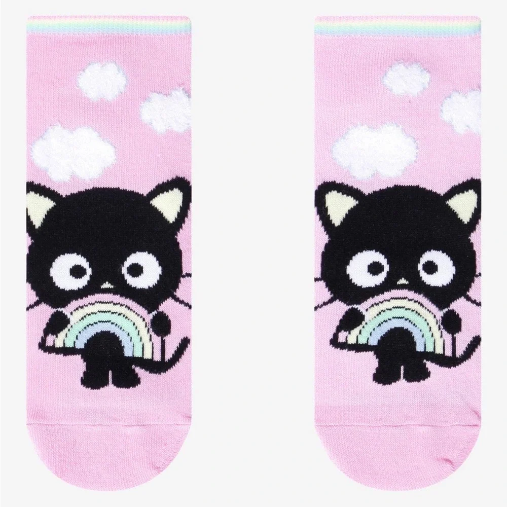 Chococat‎ Sanrio Pastel Rainbow Cloud No Show Socks Hot Topic